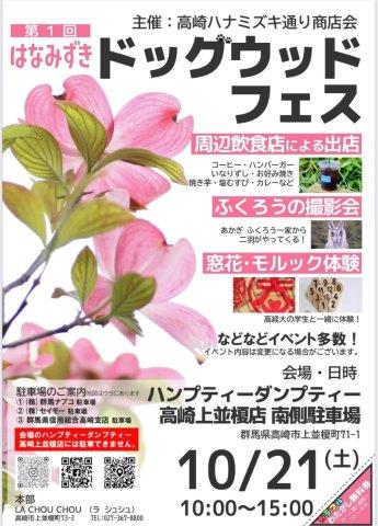 高崎市 ハナミズキ通り商店会